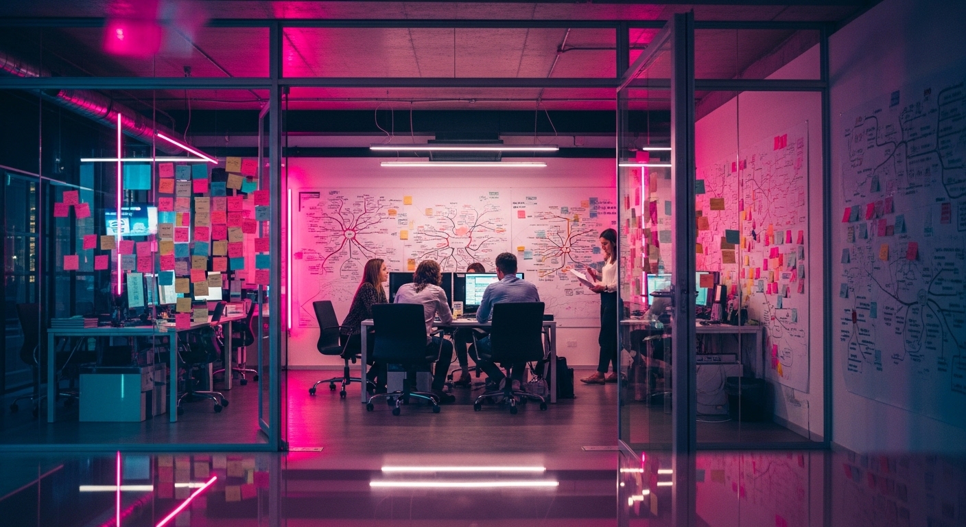 Reunião em agência full service